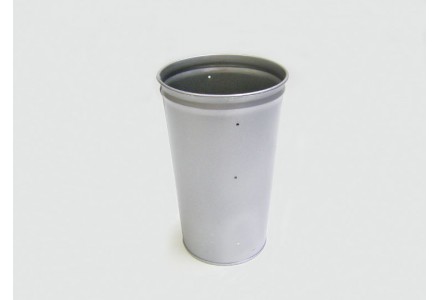T3134 - Bucket Tin Base & Body with Holes